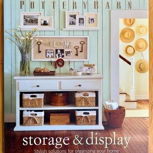 Pottery Barn storage & display: stylish solutions